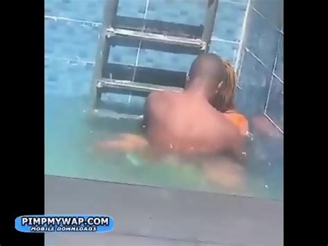 Mzansi Couple Having Pool Sex