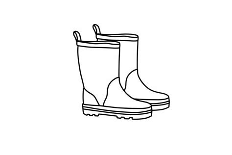 Rubber Boots Svg Clipart Boots Svg Shoes Svg