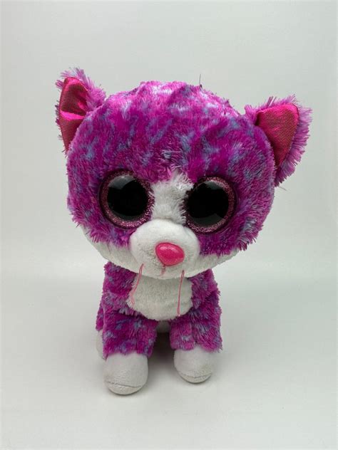 Ty Beanie Boo Charlotte The Cat No Hang Tag Claires Exclusive Larger 9