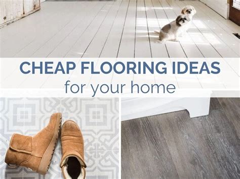 20 Cheap Flooring Ideas That Are Beautiful Jenna Kate At Home