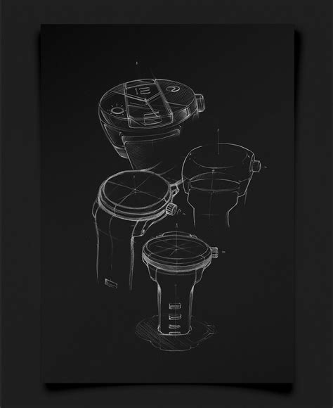 Watches And Glasses Sketches On Behance