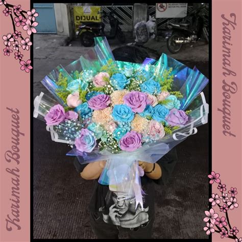 Jual Sehari Jadi Buket Bunga Wisuda Jumbo Bouquet Bunga Bucket