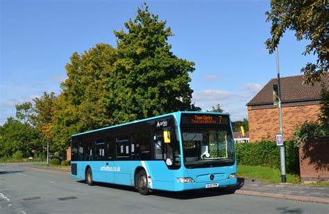 3003 Citaro BJ12 YPM Arriva Midlands 3003 Sits With A 7 F Flickr