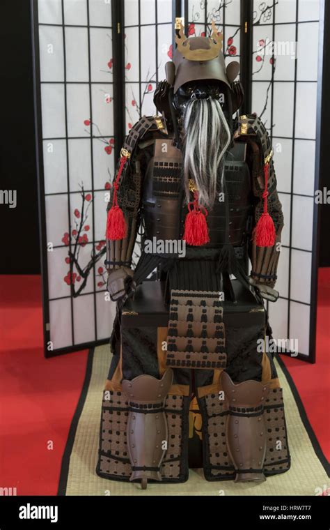 Armor Of A Japanese Samurai Stock Photo Alamy