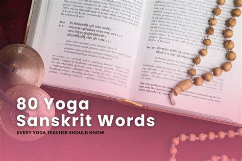 Yoga Sanskrit Words Every Yoga Teacher Should Know