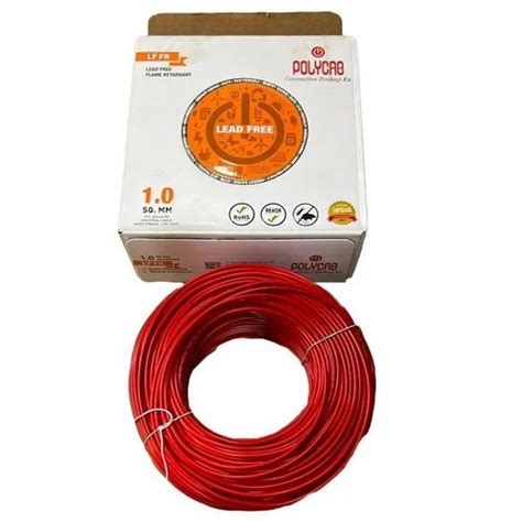 Sqmm Polycab Fr Lf Pvc Insulated Wire At Rs Roll Polycab