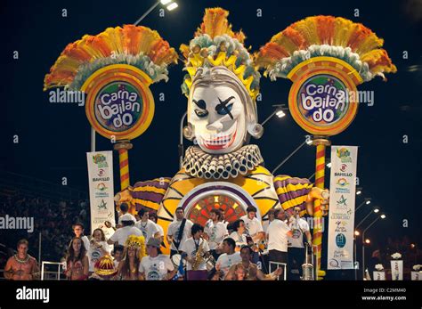 Float at the Gualeguaychu Carnival, Entre Rios Province, Argentina ...