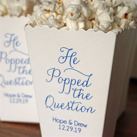 He Popped The Question Etsy