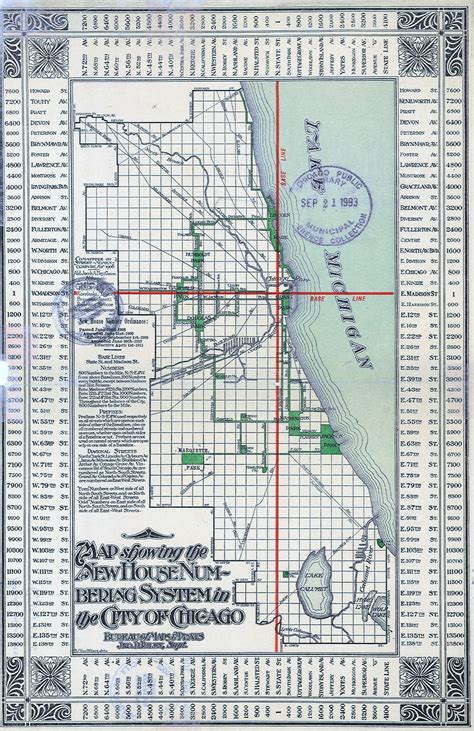 Chicago Grid Map