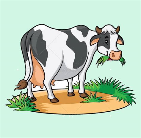 cow eating grass clipart 10 free Cliparts | Download images on ...