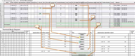 3 Terminal Block Connection Diagram EVU and Terminal Block Designer