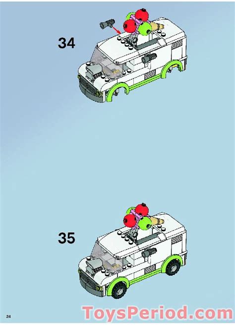 Lego 7888 The Tumbler Jokers Ice Cream Surprise Instructions And