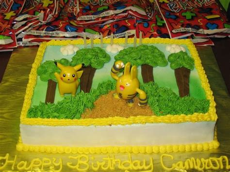 Pokemon Birthday Cake - CakeCentral.com