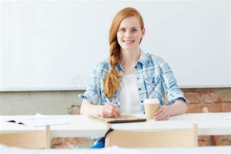 Learner Sketching Stock Image Image Of College University 97464083