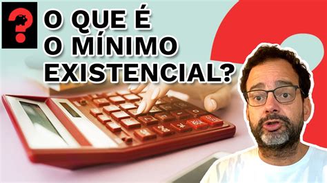 O QUE É O MÍNIMO EXISTENCIAL FALA DUDU 130 YouTube