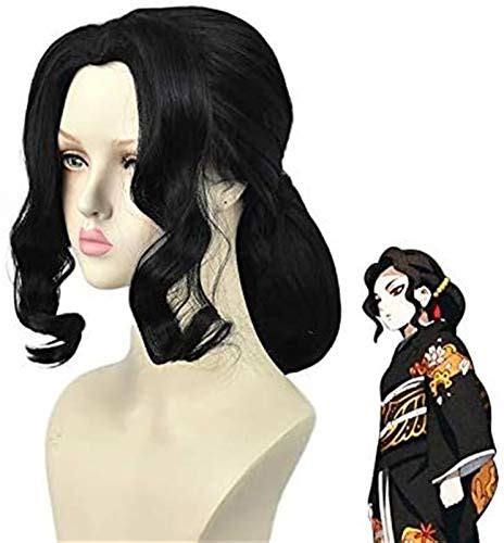 Giaoyao Demon Slayer Kimetsu No Yaiba Kibutsuji Muzan Women Wig Cosplay