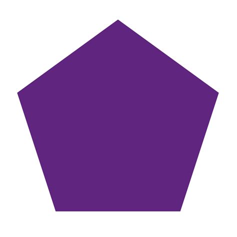 Pentagon Shape Playground Marking Supply Only Playground Marking