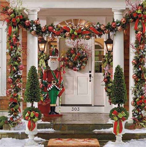 55 Best Front Porch Christmas Decorations For 2024 Decor Home Ideas