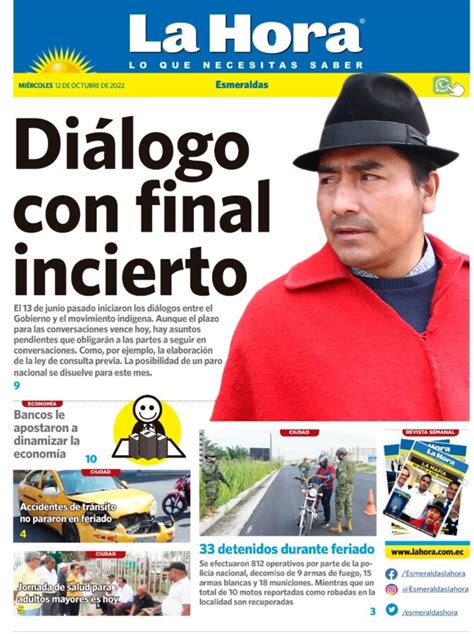 Esmeraldas De Octubre Diario La Hora