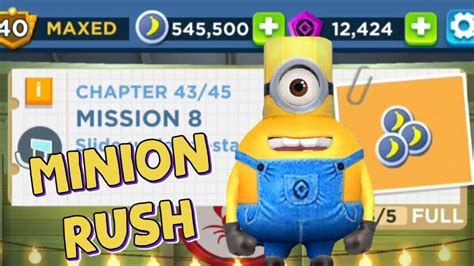 Minion Rush Despicable Ops Chapter 43 45 Minion 8 Walkthrough Jelly Jar