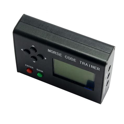 Morse Code Trainer Lcd Telegraph Short Wave Radio Station Cw Auto Key