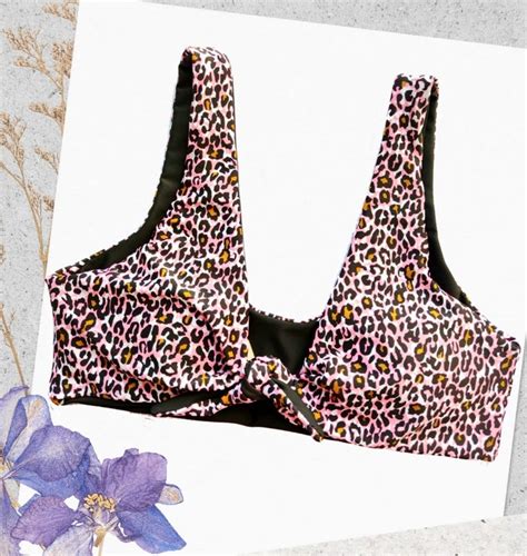 Bikini Pattern Bikini Top Pattern Reversible Seamless Etsy