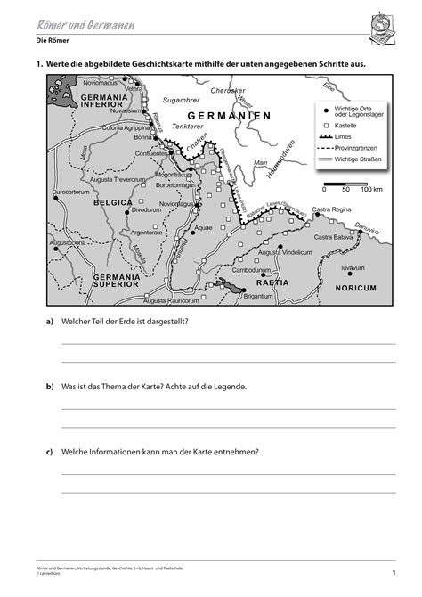 Ur Und Fr Hgeschichte Arbeitsbl Tter Sekundarstufe I Lehrerb Ro