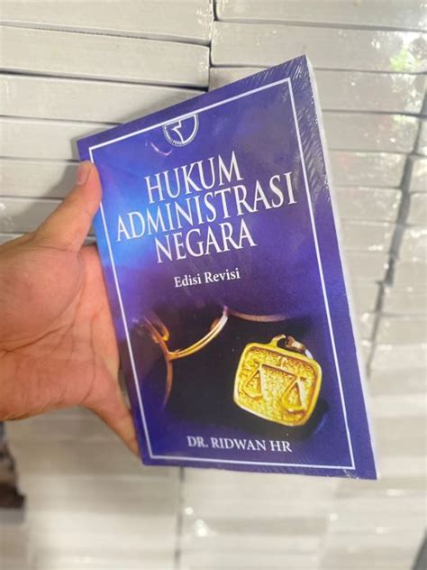 Buku Hukum Administrasi Negara Edisi Revisi Oleh Ridwan Hr Lazada