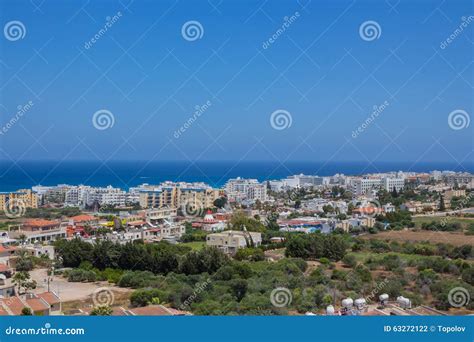 A Panoramic View Of Protaras Cyprus Editorial Photography Image Of