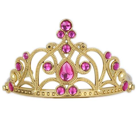 Princess Crown Children's Gold Crown Plastic Girl's Hair Accessories ...