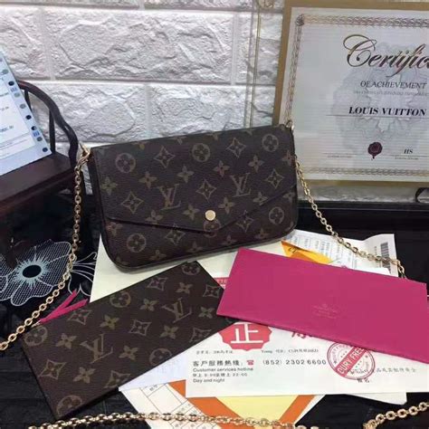 Louis Vuitton Lv Women Félicie Pochette In Monogram Canvas Brown Lulux