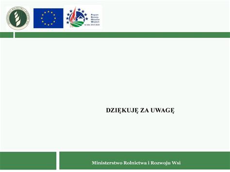 Ministerstwo Rolnictwa I Rozwoju Wsi Ppt Pobierz