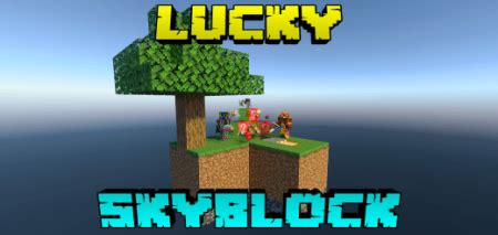 Lucky Skyblock Minecraft Map