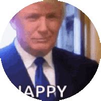 Birthday Trump Sticker - Birthday Trump - Discover & Share GIFs