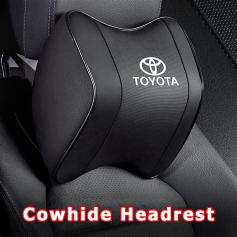 Car Neck Headrest Pillow Rest Head Support Cushion Auto Breathable