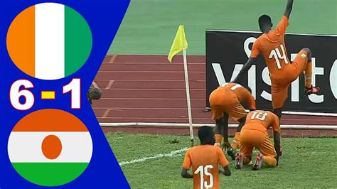 Cote d Ivoire Niger 6 1 Résumé de la rencontre Tournoi WAFU