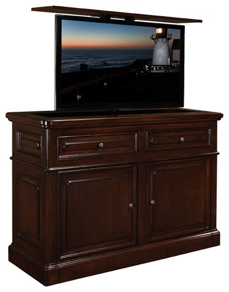 Outdoor Hidden Bar And Tv Lift Cabinet Filnclimate