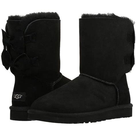 Ugg Meilani Black Womens Boots 215 Liked On Polyvore Featuring