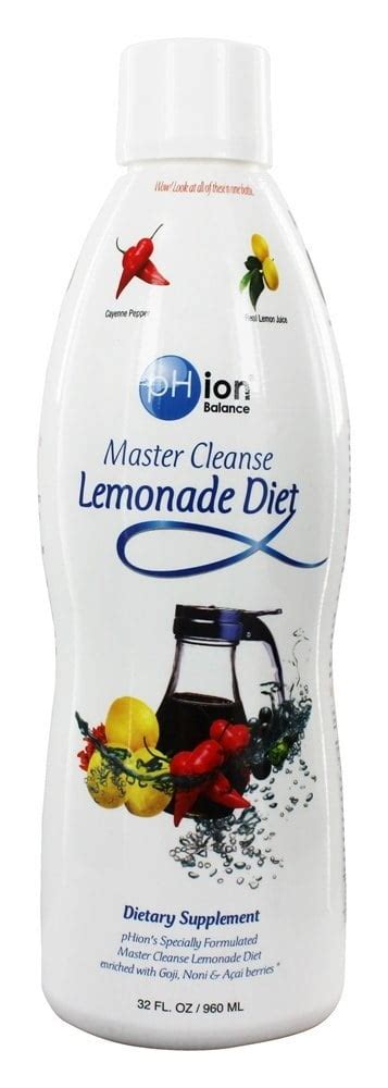 Phion Balance Tight N Tuck Master Cleanse Lemonade Diet 32 Oz