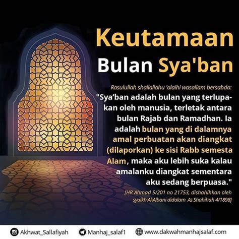 Keutamaan Puasa Nisfu Sya Ban Homecare24