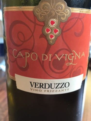 Capo Di Vigna Verduzzo Frizzante Vivino Us