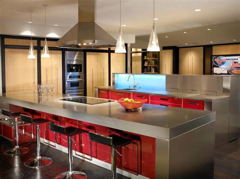 Stainless Steel Countertops: Pictures & Ideas From HGTV | HGTV