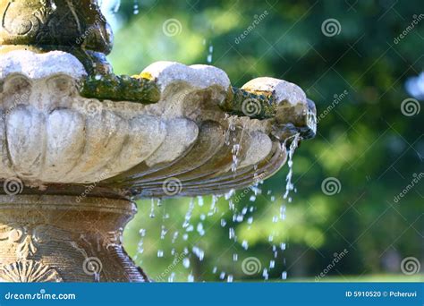 Fountain Water Dripping Stock Photo Image Of Dripping 5910520