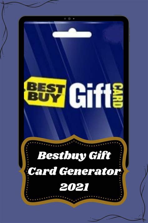 Bestbuy Gift Card Generator Gift Card Gift Card Generator Cool