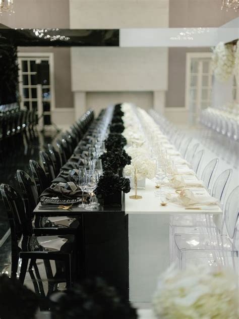 Black and White Ball Event Styling | Event Society