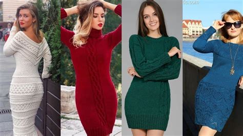 Popular Fashion Designer Free Crochet Pattern Crochet Bodycon Dress For