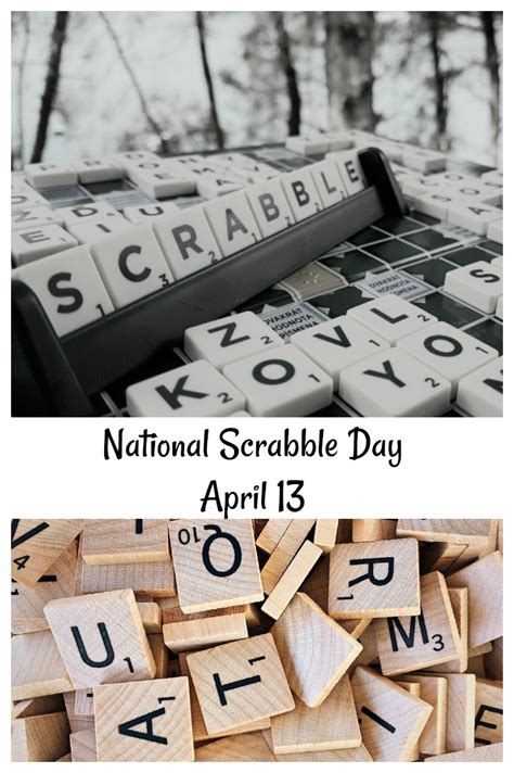 National Scrabble Day April 13 Americas Favorite Word Game