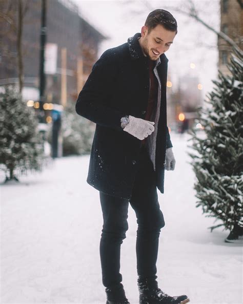 Cold Weather Winter Outfits Men Addicfashion