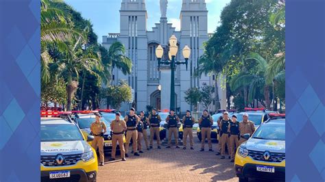 Pol Cia Militar Lan A Opera O For A Total Brasil Iv Em Campo Mour O