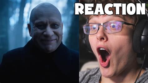 WEDNESDAY ADDAMS Official Trailer REACTION UNCLE FESTER YouTube